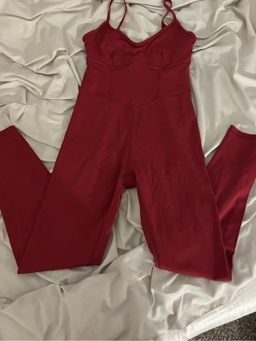 Jumpsuit, red